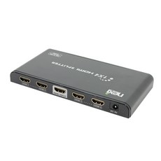 넥시 HDMI 1:4 분배기 NX-4K0104P, 혼합색상, 1개
