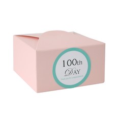 백일떡투명답례하트스티커
