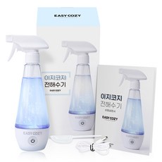 이지코지 살균 소독 탈취 케어 전해수기 본체 300ml + 소금스푼 + USB케이블, X7