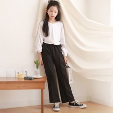 나나주니 여아용 JN 핀턱 슬랙스
