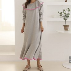 보리맘 바이어스 임산부 원피스 G534