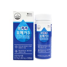 유유제약 눈촉촉 오메가3, 30정, 1개