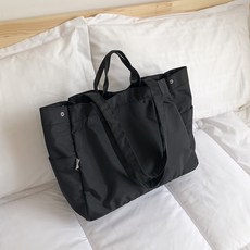 핑구어팩토리 가벼운 폴리 기저귀가방 + 이너백 세트, 블랙