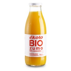 에콜로 유기농 NFC 프리미엄 오렌지 100퍼센트 착즙주스, 750ml, 1개
