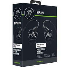 맥키 MP 전문가용 인이어 모니터링 이어폰, MP220, 단일색상