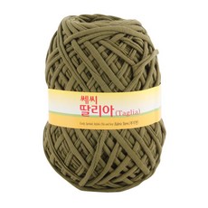 가방 인형 소품 만들기 딸리아 뜨개실, 114 올리브, 100m