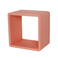 큐빅스5 라운드형 25T 하드 플라스틱 DIY 컬러 공간박스, 핑크