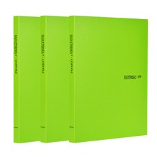에코청운 에코 레버화일 A4, 연두, 3개