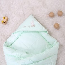이지베이비 루비 순면 겉싸개, 그린