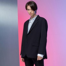 TNGT 남성용 오버핏 더블 셋업 자켓 TGJA0D701