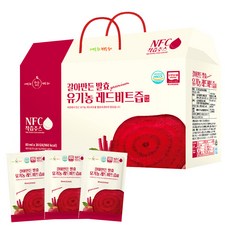 유기농마루 NFC 착즙 발효 숙성 유기농 레드비트즙, 80ml, 30개