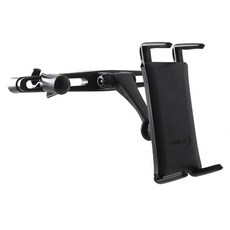 ARKON 슬림그립 울트라 휴대폰 소형 태블릿 차량용 헤드레스트 휴대폰 거치대 솔로형 SM6-RSHM7, 1개