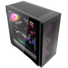 다크프래쉬 RGB 강화유리 스윙도어 컴퓨터 케이스 미들타워 블랙 DLS480