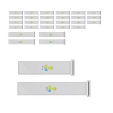 쪼이미 압축 정리 밴드 일반형 26p + 대형 5p 세트, 1세트