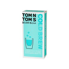 탐앤탐스 콜드브루 케냐AA 커피 액상스틱, 10ml, 10개