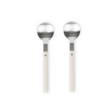 골든벨금속 모비 디저트스푼, 아이보리빛 화이트, 2개