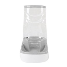 더플로우 대용량 대리석패턴 스마트 댕냥이 밥그릇 급식기 3.8L, 그레이, 1개