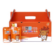 몸엔용 키엔용 비타 맛있는 어린이 녹용, 80ml, 30개