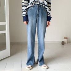 여성와이드청바지