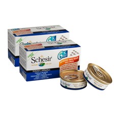 스케지어 네이처캣 고양이 캔 멀티팩 참치 + 농어 습식사료 12p, 생선, 50g