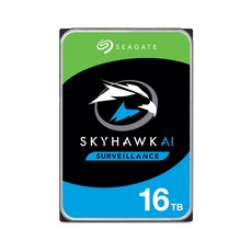 씨게이트 SkyHawk HDD CCTV용, ST16000VE000, 16TB