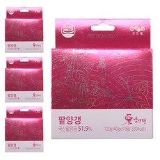 밤뜨래 팥양갱, 120g, 4개