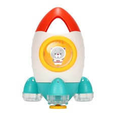 유아 목욕놀이 욕조 물놀이 장난감 01 우주로켓 고니, 혼합색상