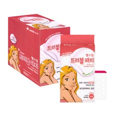 헬스덤 티트리 트러블 패치 투명, 80매입, 5개