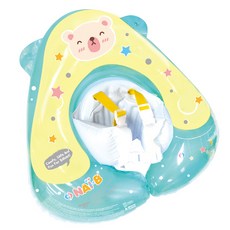 나이비 스윔맘 아기 보행기 튜브, 민트, 1개
