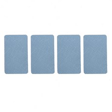 皮革沙發修補貼紙 4入, 天藍色 (CS7010)