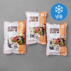 소디프 오징김말이롤 (냉동), 500g, 3개