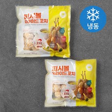 소디프 피시볼 후라이드 꼬치 (냉동), 450g, 2개