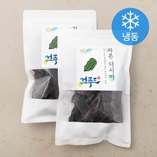 깨끗하게 완도 자른 다시마 (냉동), 100g, 2개