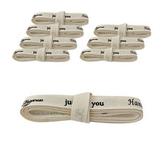 티나피크닉 핸드메이드 레터링 면리본끈 폭 1cm 8p, 블랙, 200cm