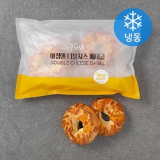 아침엔 더블치즈 베이글 (냉동), 110g, 4개