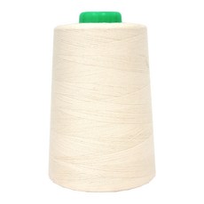 미싱바끼 무형광 60수 면 3합 실, 단일색상, 5000m
