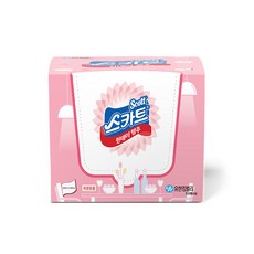 스카트 원데이 빨아쓰는 행주 핑크, 30매, 1팩