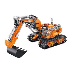 叉式起重機重型設備塑料模型 640003A, 1個