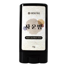 세소비 보습밤 자연한방 자운밤 스틱 12g, 혼합색상, 1개