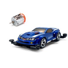 TAMIYA Rowdy Bull FM-A 4WD 迷你車 18707 + 扭矩調諧 2 電機 15484, 混色, 1套