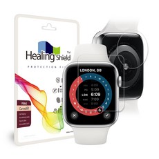 힐링쉴드 애플워치SE 40mm 프라임 고광택 액정보호필름 2p + 심박센서 2p, 1세트
