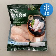 닭터의자연 무항생제 인증 닭가슴살 (냉동), 1kg,