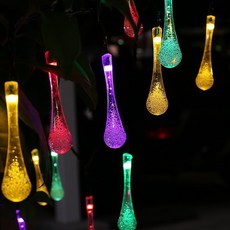 Home mine 20顆LED情感泡泡水滴燈, 混色