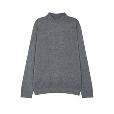 블루라운지마에스트로 남성용 울캐시미어혼방 모크넥 니트