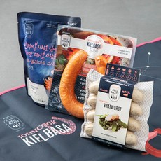 존쿡델리미트 브랏부어스트 320g + 킬바사 270g + 소시지 부대찌개 500g + 피크닉매트 세트, 1세트