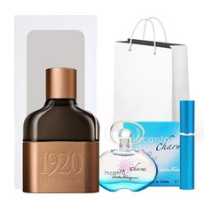 토스 1920 디 오리진 EDP 60ml + 인칸토 참 미니어처 + 향수공병 + 쇼핑백 랜덤발송 + 세트박스 세트, 1세트