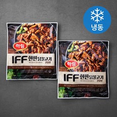 하림 IFF 한판 닭불고기 간장맛 (냉동), 300g, 2개