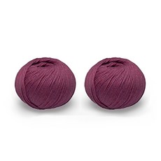 kpc yarn 글랜콜 울코튼 DK 뜨개실 2p, 베리블리스, 116m