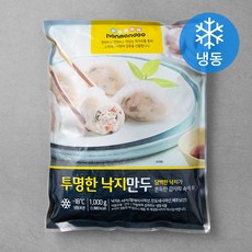 한만두 투명한 낙지 만두 (냉동), 1000g, 1개
