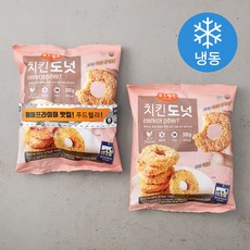 푸드렐라 치킨도넛 (냉동), 300g, 2개